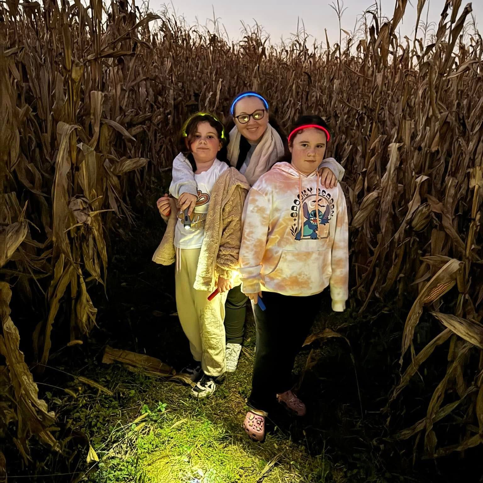 Glow Nights after dark at Endless View Farms in Crimora, Virginia
